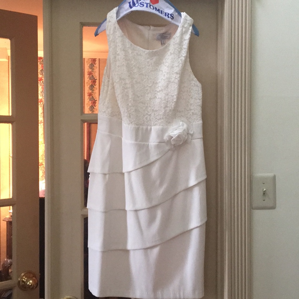 White dress